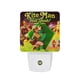 thumbnail image 1 of ¡Kite Man, Demonios Sí! Luz nocturna LED con sensor de anochecer a amanecer para dormitorio, baño, pasillo, escaleras - Lámpara LED nocturna de enchufe, 0.5W - 1 pieza, 1 of 6