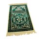 thumbnail image 3 of Alfombra De Oración Musulmana, Tapiz Bordado Eid, Alfombra Antideslizante, Verde, 3 of 5