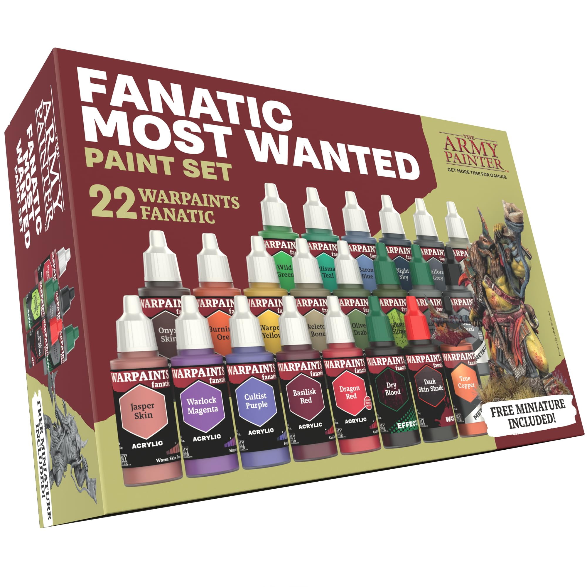 Set De Pinturas The Army Painter Warpaint Fanatic Most Wanted, 22 X 18 Ml