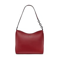 Bolso De Hombro Calvin Klein Nova Chain Hobo Cranberry De Piel Vegana