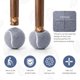 thumbnail image 2 of Pelotas de Tenis para Andador ANCKNE 4PCS Gris Precortadas, 2 of 6