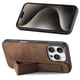 thumbnail image 1 of Funda Protectora con Correa para iPhone 16 Pro Resistente a Golpes Marrón, 1 of 6