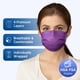 thumbnail image 2 of Mascarilla desechable NEWLA de 4 capas, paquete de 50, envuelta individualmente, 2 of 9