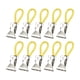 thumbnail image 1 of 10 Piezas Colgantes Paños De Cocina Clips Armario Para Cortina De Ducha Ropa Pequeña Amarillo, 1 of 5