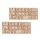thumbnail image 4 of 2set / 156Pieces Craft Letras De Madera, Alfabeto De Madera Natural - Con Bandeja De Almacenamiento, 4 of 6