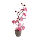 thumbnail image 3 of Flor De Ciruelo Artificial En Maceta, Ideal Para Jardín, Sala De Estar O Hogar (rosa)., 3 of 5