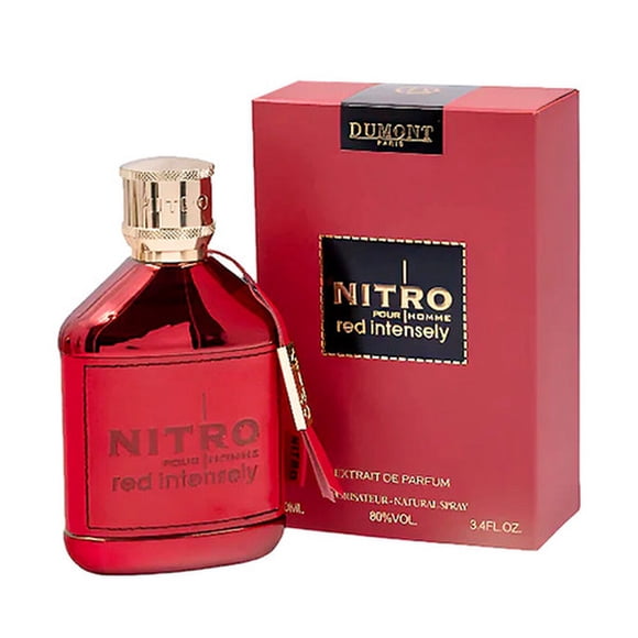 Perfume Dumont Nitro Red Intensely 3.4 oz 100 ml Hombre