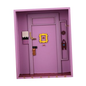 Magideal - Llavero Montado En La Pared Con Almacenamiento, Ganchos Para Llaves Para Decoración De Pared, Organizador De Pared Estético Para Entrada, Colgador De 203X5X255Cm