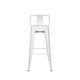 thumbnail image 4 of Pack 2 Piso de Bar Tolix 66 cm altura Blanco, 4 of 5