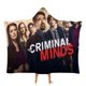 thumbnail image 1 of Mentes Criminales Manta Capa con Capucha Anti-Bolitas, Manta de Lana Ártica Suave, Manta Portátil de Felpa Ligera y Lujosa, Poncho para Siesta en Casa y Oficina, 100*130cm, 1 of 6