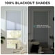 thumbnail image 3 of Persianas Joydeco sin taladrar, opacas, 48 x 91 cm, color blanco, 3 of 9