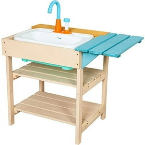 Genérico - Fregaderolavaplatos De Cocina De Madera Para Niños