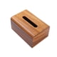 thumbnail image 1 of Caja De Pañuelos, Organizador De Madera, Dispensador De Soporte De Papel Para Baño, Hotel, Baño, 16x12x9cm, 1 of 3