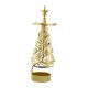 thumbnail image 2 of Candelero Giratorio Navideño Candelabro Giratorio Pino Dorado 1, 2 of 5
