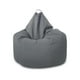 thumbnail image 1 of Puff Pera Adulto Lona Gris Con Relleno, 1 of 2