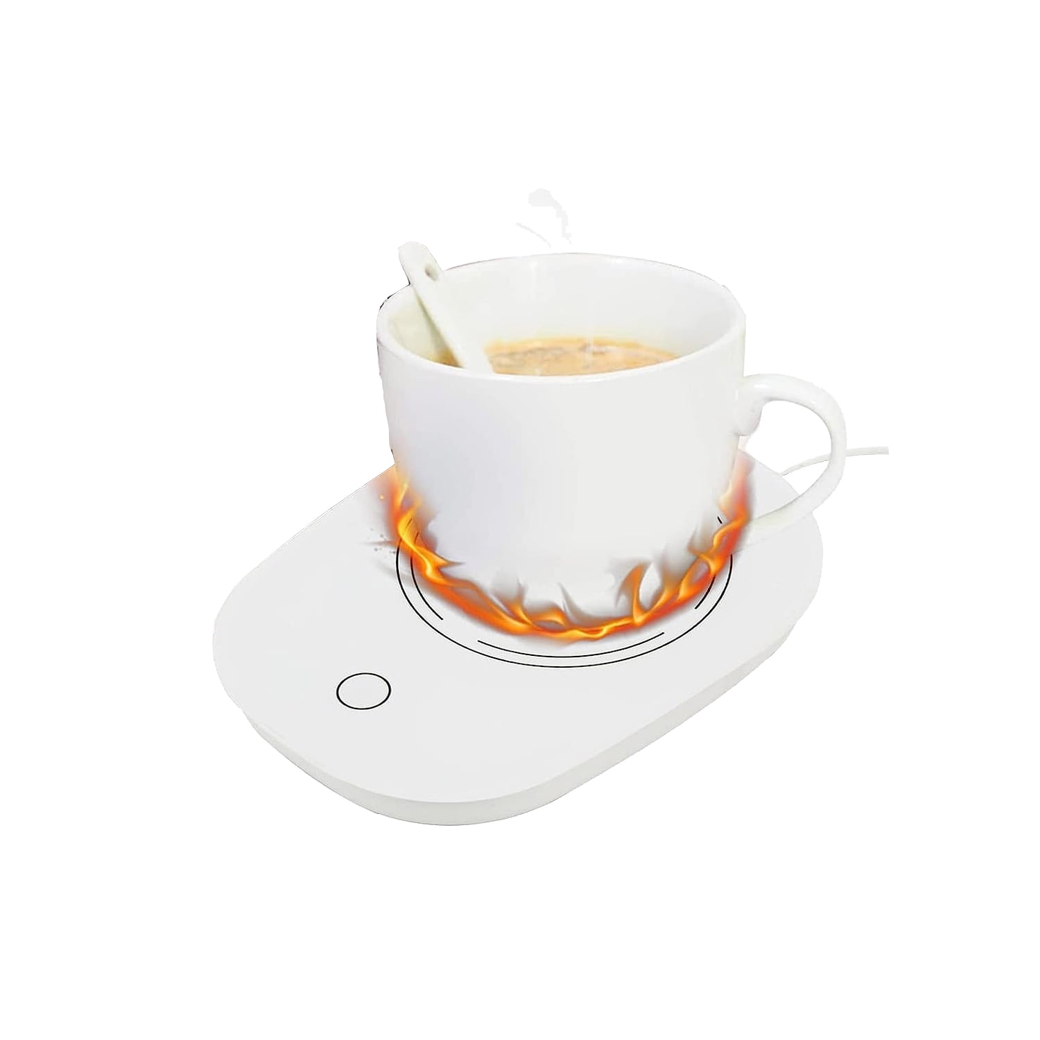 Rakiuty - Calentador Calienta Taza Tazón Termostato Vaso