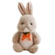 thumbnail image 3 of Muñeco de conejo de peluche Cojines de Bufanda de zanahoria Favores de fiesta de Pascua Animales de peluche Juguetes blandos Juguete de , beige, 3 of 5