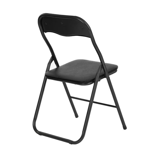 Silla Plegable Cocina 46.5x44x78 Cm Negro