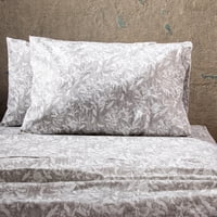 Dib - Sabanas Estampadas 2P Flores- Gris