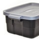 thumbnail image 4 of Bolso Rubbermaid con cuello rugoso, 37,85 L, paquete de 6 unidades, negro y gris, 4 of 8