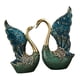 thumbnail image 2 of 2 Uds Figuritas De Cisne Estatuas Pájaros Figura Granja Chimenea Escultura De Resina, 2 of 5