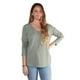 thumbnail image 1 of Polera Mujer Escote V Manga Larga Maqui Lenga® Sustentable, 1 of 6