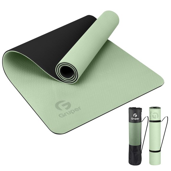 Esterilla de Yoga Gruper 183x61 cm Antideslizante Ecológica 6 mm