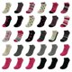 thumbnail image 1 of Calcetines BRIGHT STAR para mujer, corte bajo, 30 pares, suaves, 1 of 8