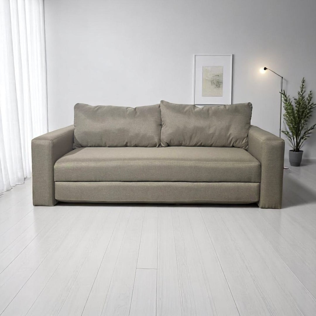 Diseños Valestrini - Sofa Cama Multifuncional Lino Beige