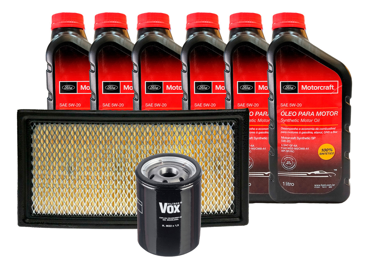 Motorcraft - Kit Mantención Ford Explorer 3.5 Aceite+Filtros (Ai+Ac)