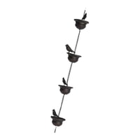 Magideal - Cadenas De Lluvia Para Pájaros Para Canalones, Regaderas, Cadenas De Lluvia Para Vasos, Repuesto Para Bajantes, Cadena De Recolección De Agua De Lluvi 60 Centímetros