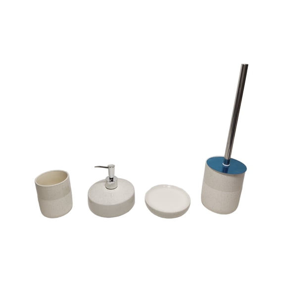 Set de baño 13x12cm cerámica