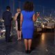 thumbnail image 4 of Agnes Orinda Disfraces de Halloween para Mujeres Tallas Grandes Vestido Ajustado de Escuela Colegio con Cuello en V Sin Mangas Casual Midi Lápiz con Cremallera 5X Azul Real, 4 of 7