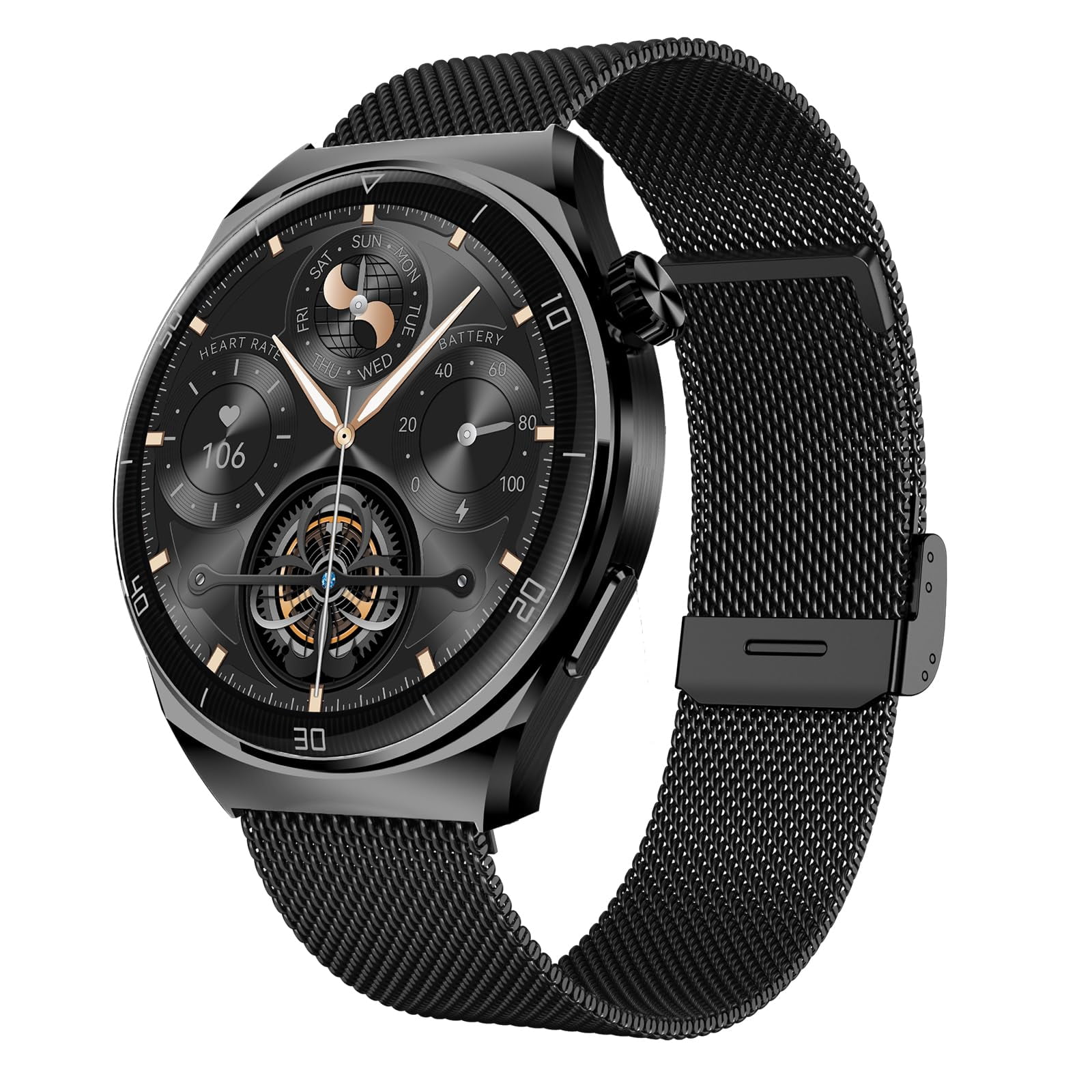 Smartwatch Wsq Amoled Con Pantalla Hd De 1,43 Pulgadas Android/iphone Ip68