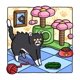 thumbnail image 2 of Libro de colorear Harmo Press Gatos Traviesos: Cattitude, 2 of 8