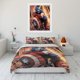thumbnail image 1 of Marvel Captain America Printed Quilt Cover Pillowcase Bedding Set Kids Adult Comfortable Bed Set Twin King King Size Bedding Set Bed Sheets, 1 of 5