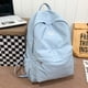 thumbnail image 1 of 2023 New Nylon Backpacks for Student Solid Color School Bag Teenagers Large Capacity Travel Rucksack High Quality Canvas Bookbag, 1 of 3