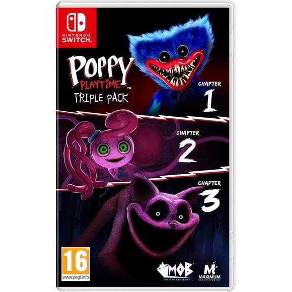 Juego Maximum Entertainment Poppy Playtime Triple Pack NS