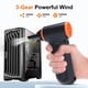 thumbnail image 4 of Soplador de aire JUFINX X117 150000 RPM, recargable, 3 velocidades, 4 of 8