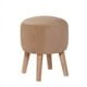 thumbnail image 1 of Pouf Nantes Tela Velvet Beige, 1 of 3