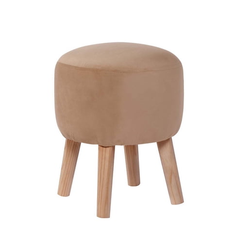 Latam Home - Pouf Nantes Tela Velvet Beige
