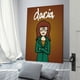 thumbnail image 3 of Daria Cuadro decorativo colgante - Arte de pared - Póster enmarcado - Decoración de pared - Regalos para familia, amigos y aficionados 40*60 cm, 3 of 6