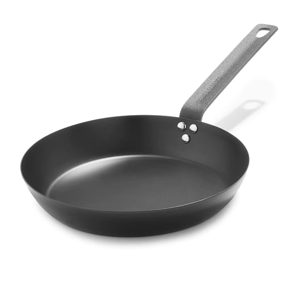 Sartén Merten & Storck, acero al carbono, presazonada, 26 cm