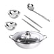 thumbnail image 3 of Hot Pot Pan Utensilios De Cocina Olla Caliente Profesional Con Tapa De Vidrio Para Fiesta 32cm, 3 of 5