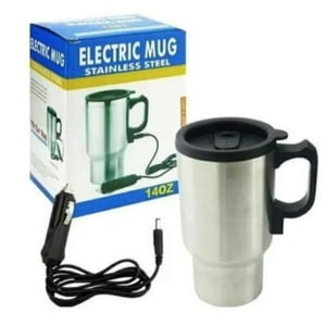 Tomasstore - Vaso Tazón Mug Termo Eléctrico Calentador Auto 12V Cafe Te