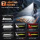 thumbnail image 2 of Linterna ATFIXM recargable 230 LED 500 lm, 7 modos, 2 of 3