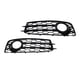 thumbnail image 1 of Parrilla De Luz Antiniebla Del Parachoques Delantero 2 Uds 8P0807682Q Para Audi A3 8P S-line Negro, 1 of 5