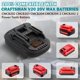 thumbnail image 2 of Adaptador para Manualidades*man V20 Nueva Batería de Iones de Litio Convertir a para Ma*kita Batería de 18V, Uso para Ma*kita Herramientas Eléctricas Inalámbricas de 18V, 2 of 7