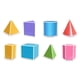 thumbnail image 5 of 8 piezas de formas geométricas plegables, útiles escolares, juguetes educativos, sólidos geométricos para niños, escuela primaria y jardín de infancia, 5 of 5