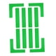 thumbnail image 1 of Marcador De Cancha De Pickleball Liviano Para Baloncesto Deportes Al Aire Libre Pickleball Verde, 1 of 3